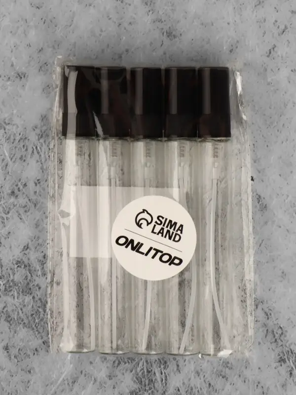 Флакон для парфюма, с распылителем, 10 мл, фасовка &ndash; 5 шт., чёрный