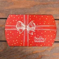 Коробка складная, подарочная новогодняя &laquo;Подарок&raquo; 19&times;14&times;4 см