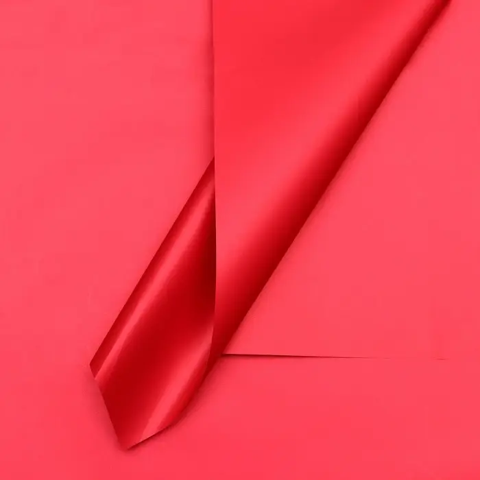 Пленка для цветов тонированная, матовая, вишневый, 57&times;57 см, 70 мкм (+ - ) 1 см