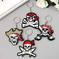 Брелок EVA "Череп" МИКС 6х5,7 см