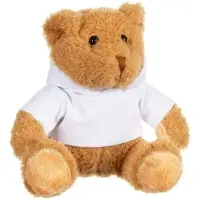 Мягкая игрушка &laquo;Мишка Cuddleton&raquo; в белом худи