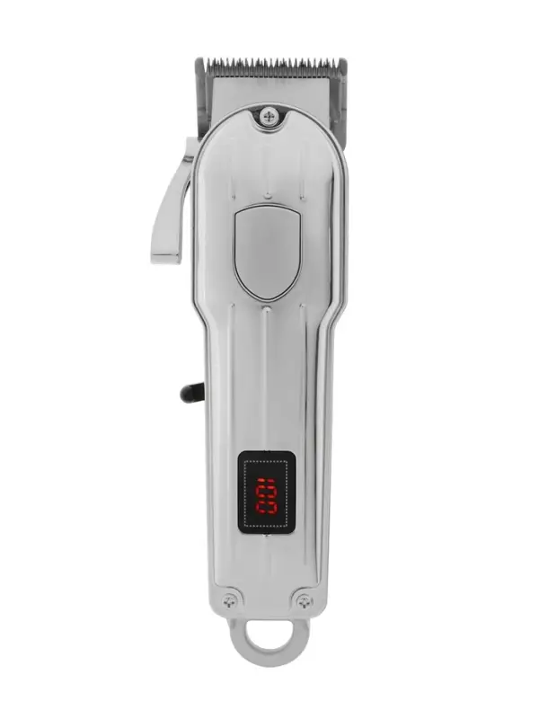 Машинка для стрижки LTRI-22, серебристая, 2.5 Вт, 1,5/3/4,5/6 мм, масло, кисточка, USB