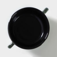 Бульонница фарфоровая Verde notte, 300 мл, d=11,5 см, цвет зелёный