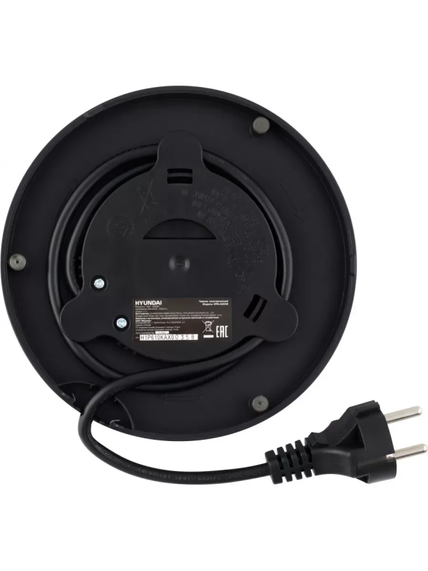 Чайник HYK-G3036 1,7л 2200Вт черный (стекло)