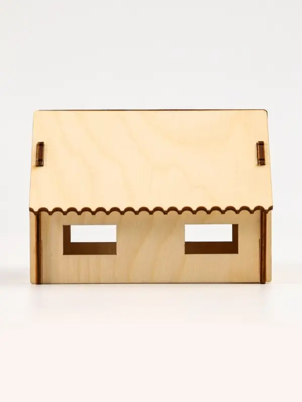 Домик для грызунов, 11,9 х 10 х 8,3 см