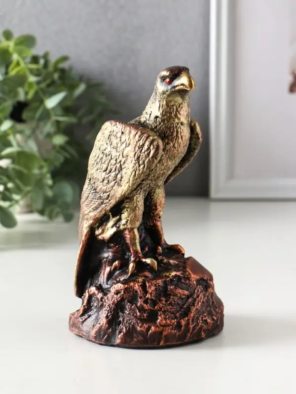 Копилка "Орёл" 17,5х10х10 см, чёрный