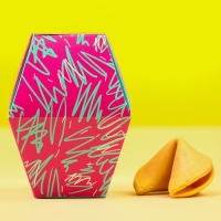 Печенье с предсказанием &laquo;Узнай что тебя ждёт&raquo;, 1 шт.