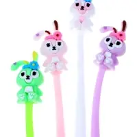 Ручка - прикол шариковая &laquo;Зайка&raquo;, МИКС