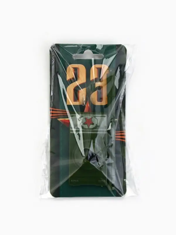 Ручка-танк "Первый во всём!" на подложке