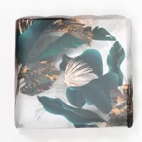 Коробка для печенья, &laquo;Мраморный гербарий&raquo;, 12&times;12&times;3 см