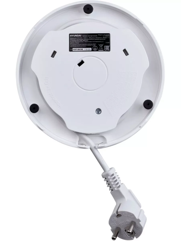 Чайник HYK-G3606 1,7л 2200Вт белый (стекло)