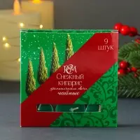 Набор чайных свечей ароматических "Снежный кипарис" 9 штук