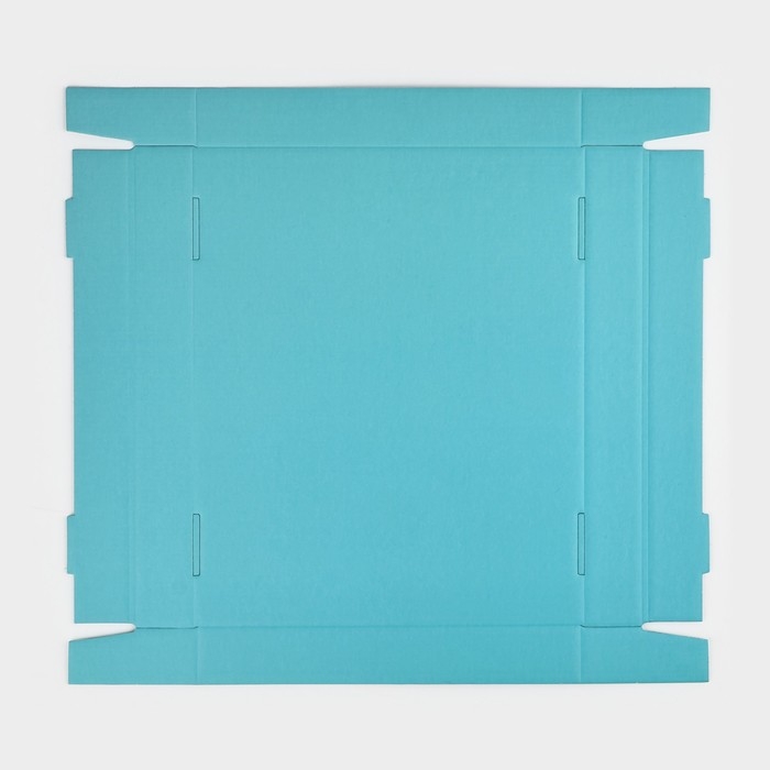 Коробка подарочная складная, упаковка, &laquo;Голубая&raquo;, 31 х 25.5 х 16 см