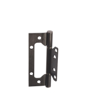 Петля-бабочка ТУНДРА, 125х75х2.0 мм, универсальная, без врезки, цвет графит, 2 шт.