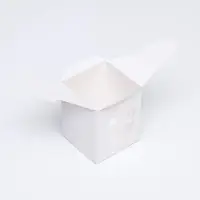 Коробка под пирожное, белая, 9&times;9&times;11 см