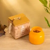 Свеча с травами в банке Earthy collection "Pilgrim" 200 гр, соевый воск