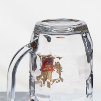 Пивная кружка &laquo;Герб России&raquo;, стеклянная, 500 мл