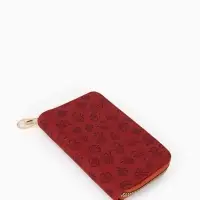 Кошелек жен 07-01-01 Июнь2526, 13*2*9 см, 2 отд+отд/молн, д/карт, бордо