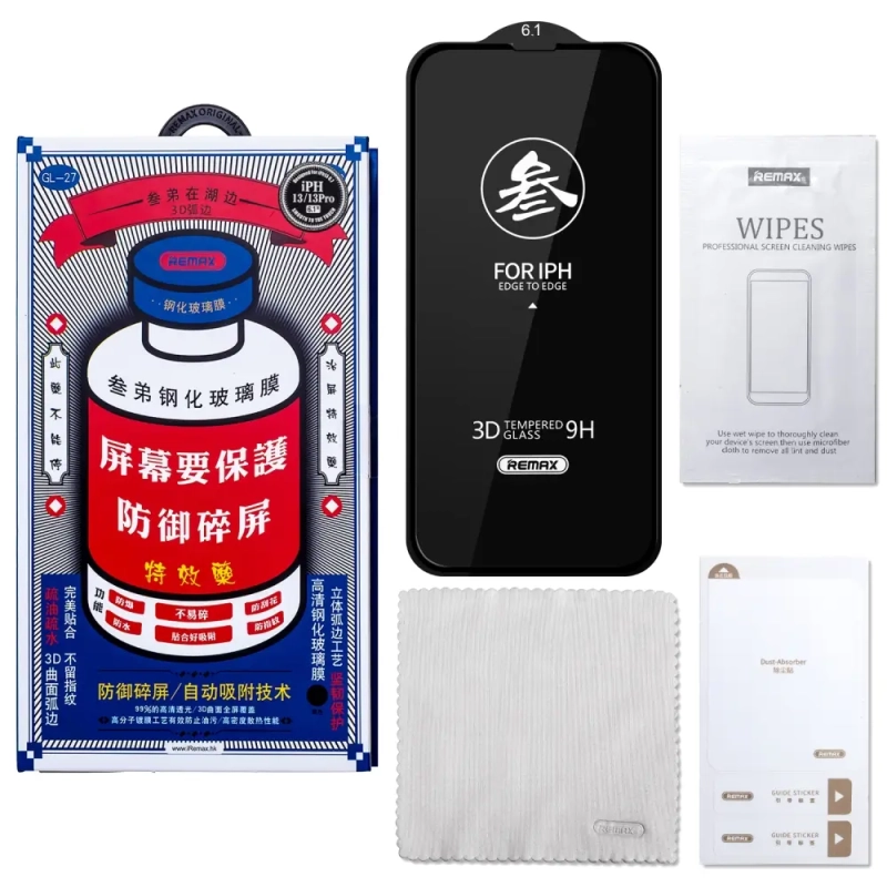 Защитное стекло iPh 16e/14/13 Pro/13 Medicine GL-27 REMAX