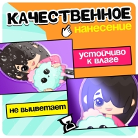 Фигурка на подставке &laquo;Токи боки: Нари&raquo; с наклейками, акриловая, 7,3 см