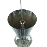 Бра &laquo;Рианна&raquo; 1х40Вт Е27 серебро 23х15х49+80см