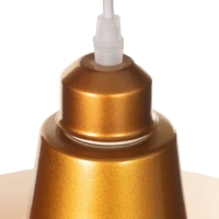 Светильник Ronald 1х40Вт Е27 пр-1м золотистый 36х36х15см