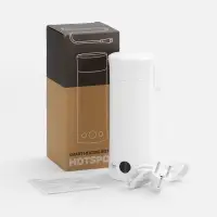 Смарт-бутылка с подогревом жидкости Hotspot, белая