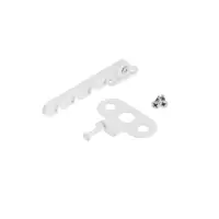 Ограничитель открывания для окна ТУНДРА, пластиковая гребенка, 4-х позиционная, 1 шт