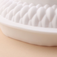 Форма для муссовых десертов и выпечки KONFINETTA &laquo;Бронте&raquo;, силикон, 23&times;7,5 см, цвет белый