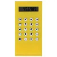 Калькулятор настольный, 8-ми разрядный. Цвет серебряный с чёрными боками и со стразами