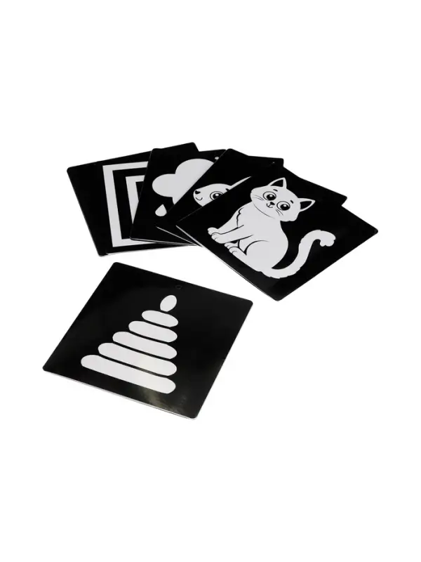 Набор картонных книжек-гармошек "Смотри, малыш!", 6 шт.