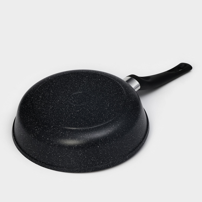 Сковорода Доляна &laquo;Элит&raquo;, d=22 см, антипригарное покрытие, пластиковая ручка