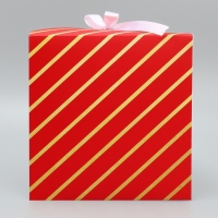 Коробка подарочная новогодняя складная &laquo;Сказочного Нового года&raquo;, ёлочка, 18 х 18 х 18 см, Новый год