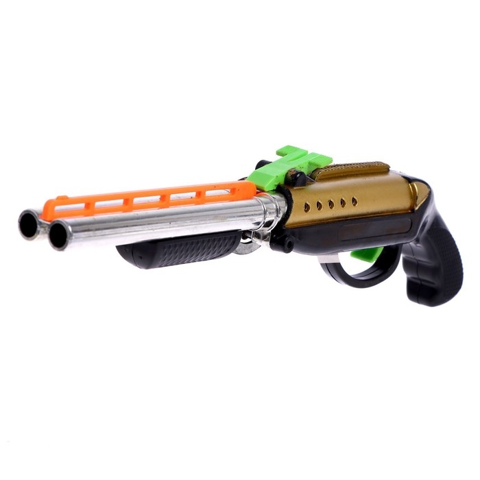 Детское оружие Ружьё пневматическое &laquo;Двустволка&raquo;, стреляет силиконовыми пулями, цвета МИКС