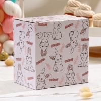 Блюдо для десертов Доляна &laquo;Зайка в золотом&raquo;, 16&times;9,5 см