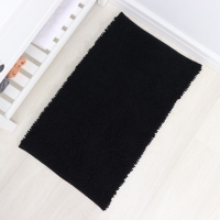 Коврик для дома LaDо́m, букли, плотность 1400 г, 50&times;80 см, цвет графитовый