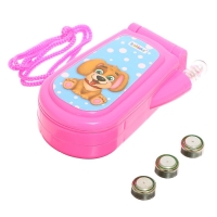 Музыкальный телефон &laquo;Друзья&raquo;, звуковые эффекты, работает от батареек, МИКС