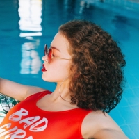 Серьги кольца &laquo;Классика&raquo; d=10 см, цвет серебро