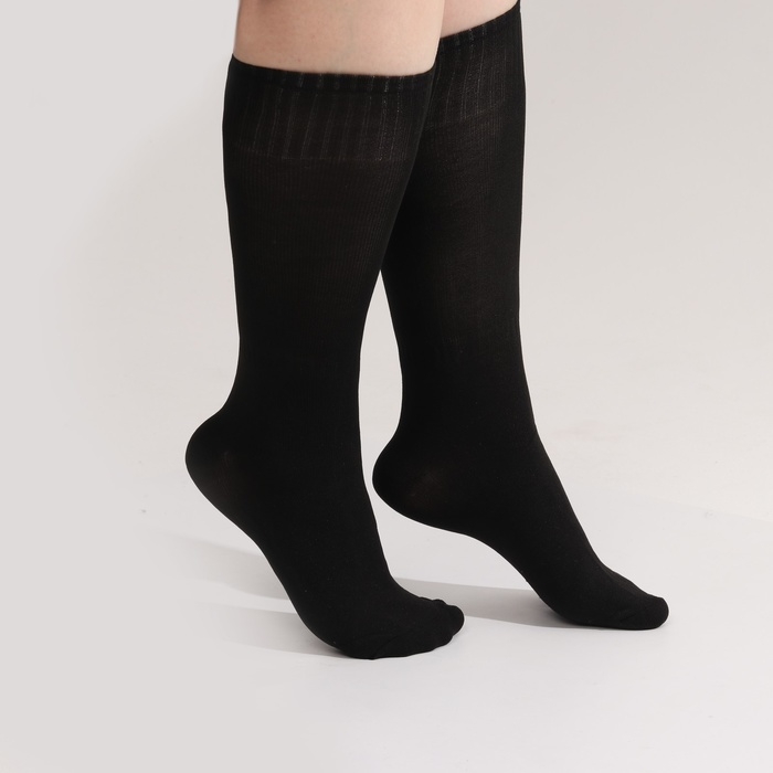 Гольфы утягивающие, универсальные, не являются медицинским изделием, 38-41 р-р, пара, цвет чёрный