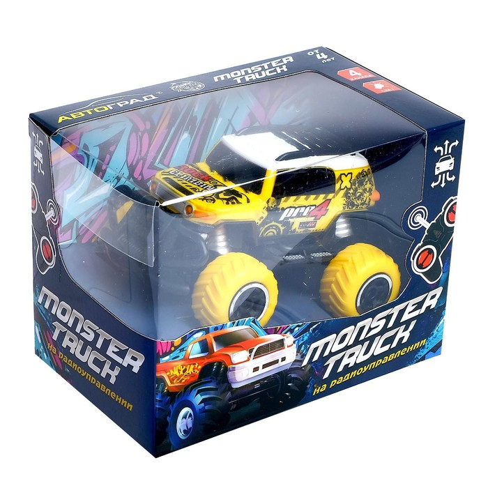 Джип радиоуправляемый &laquo;Граффити&raquo;, работает от батареек, цвет зелёный