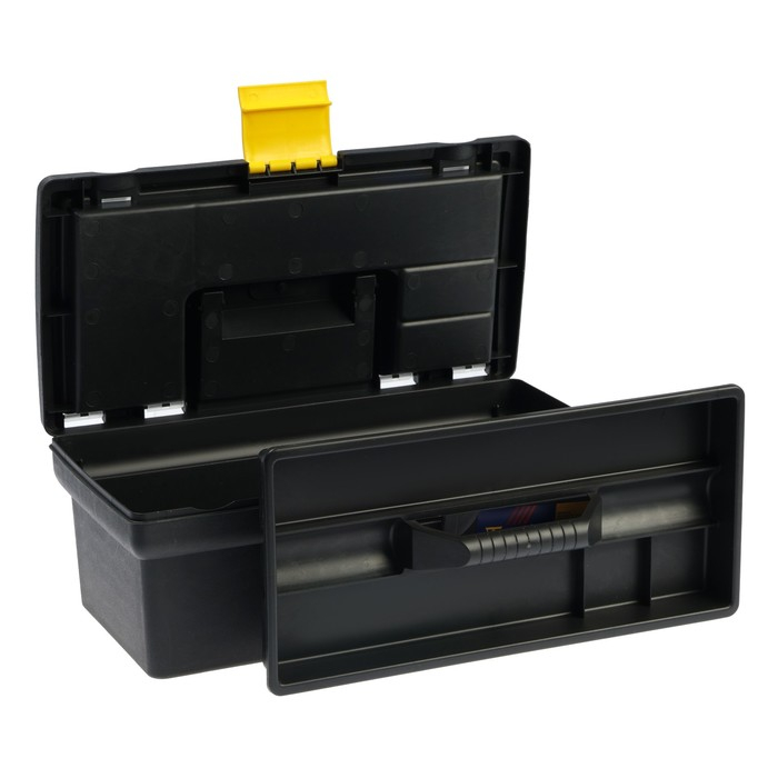 Ящик для инструмента ТУНДРА, 13", 330 х 175 х 125 мм, пластиковый, органайзер