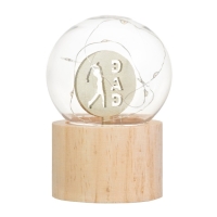 Ночник &laquo;Шар-папа&raquo; LED 3хAG10 шар 8см 6,5х6,5х11,5см