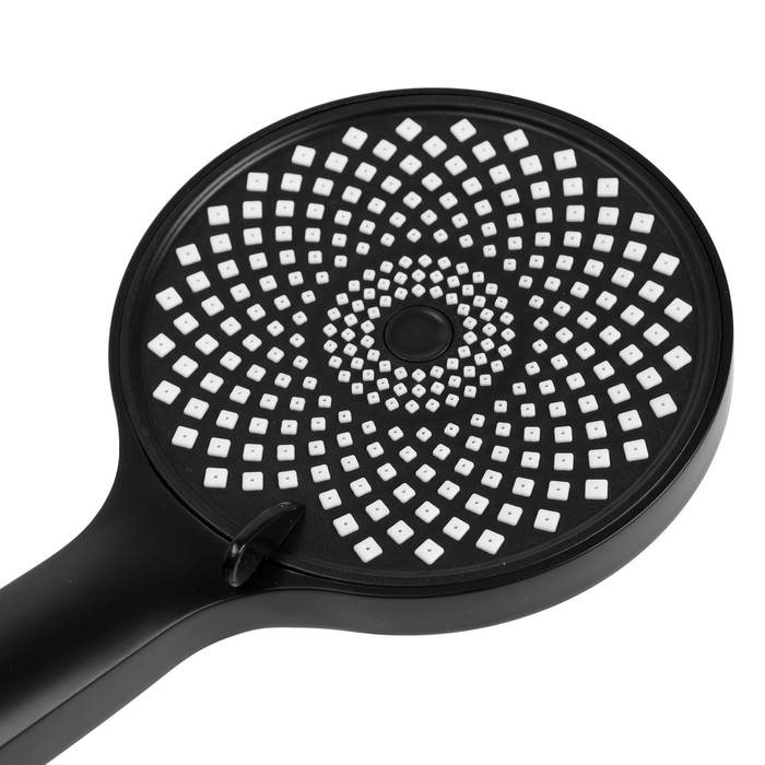 Лейка для душа ZEIN Z3545, d=120 мм, 3 режима, черная Лейка для душа ZEIN Z3545, d=120 мм, 3 режима, черная