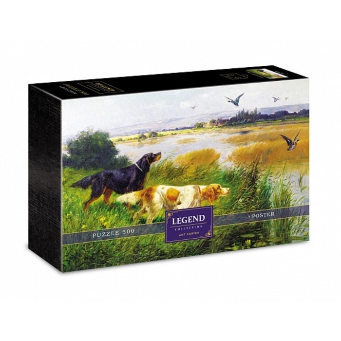 Пазл &laquo;Два спаниеля&raquo;, 500 элементов