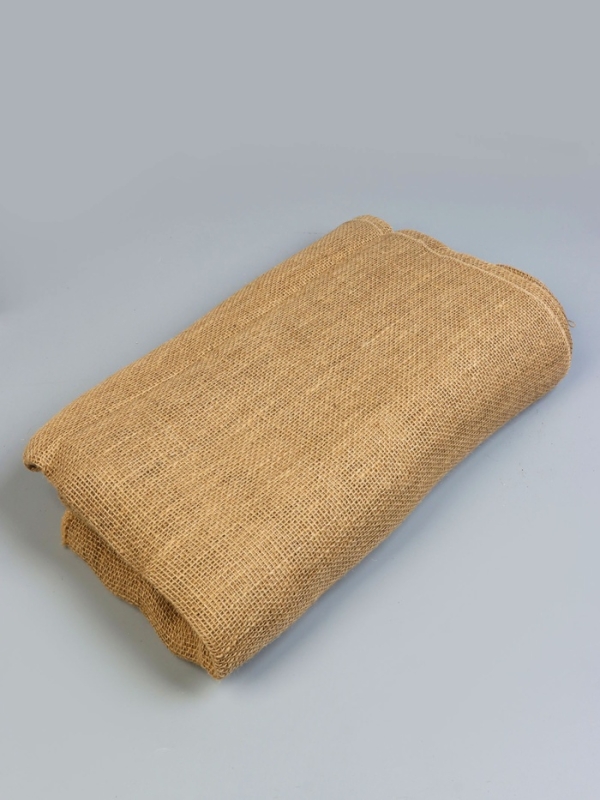 Джут натуральный, 1,1 &times; 10 м, плотность 260 г/м&sup2;, плетение 35 &times; 30 нитей