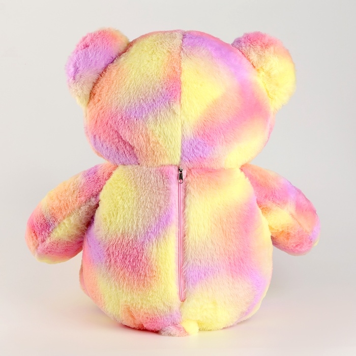 Мягкая игрушка &laquo;Мишка&raquo;, с паетками, 80 см, цвет жёлтый