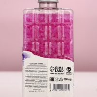 Соль для ванны во флаконе шоколад &laquo;Время для себя&raquo;, аромат ванили, 360 г, ЧИСТОЕ СЧАСТЬЕ