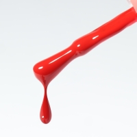 Гель лак для ногтей &laquo;SIMPLE&raquo;, 3-х фазный, 10 мл, LED/UV, цвет красный (140)