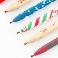 Ручка-эко шариковая, синяя паста, 1.0 мм &laquo;Новый год&raquo; МИКС