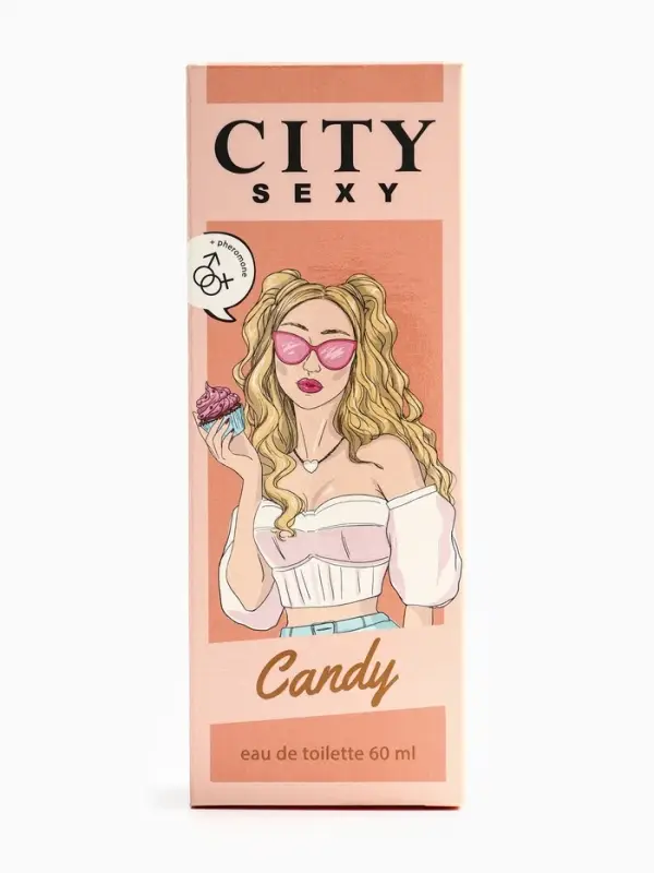 Туалетная вода женская City Sexy Candy, 60 мл